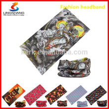 Multifunktions-12in1 Tragen Neuheit Bandana billig Großhandel Bandana Polyester nahtlose Rohr Bandanas